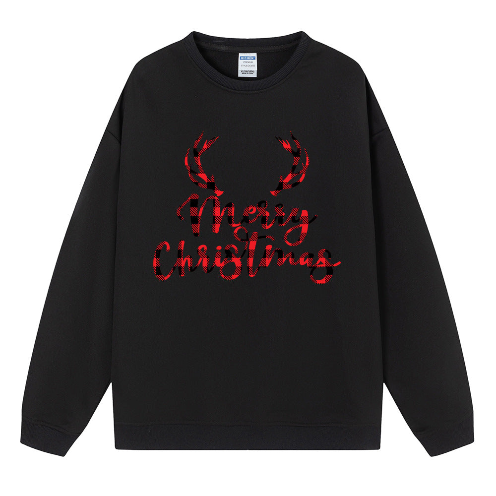 Maeve & Co Women's Christmas Jumper - Reindeer Merry Christmas Print Sweatshirt