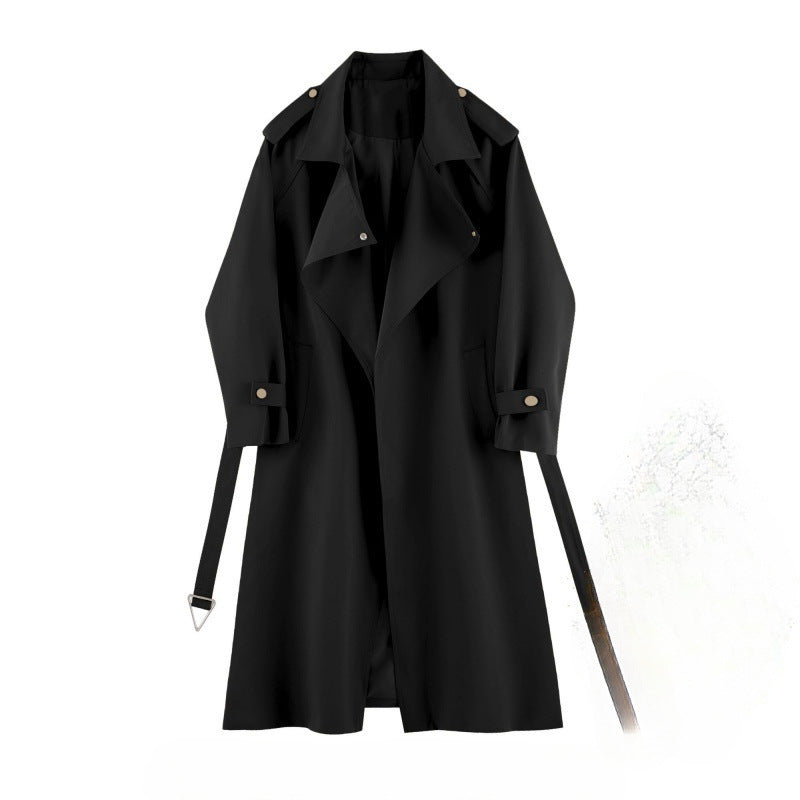 Maeve Women's Trench Coat - Belted Autumn-Weight