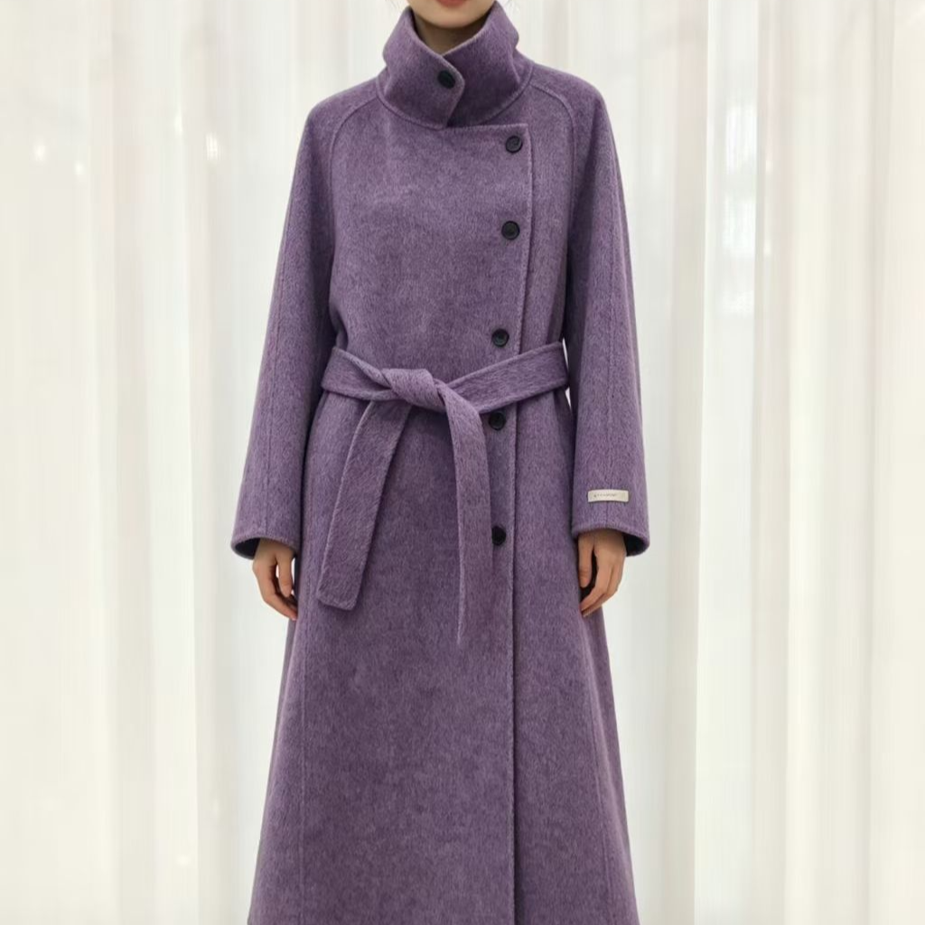 Maeve & Co Women's Wool Blend Coat - Long & Relaxed Fit