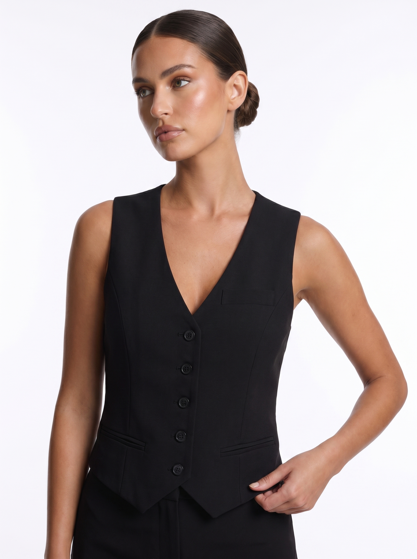 Waistcoat Black - Alt