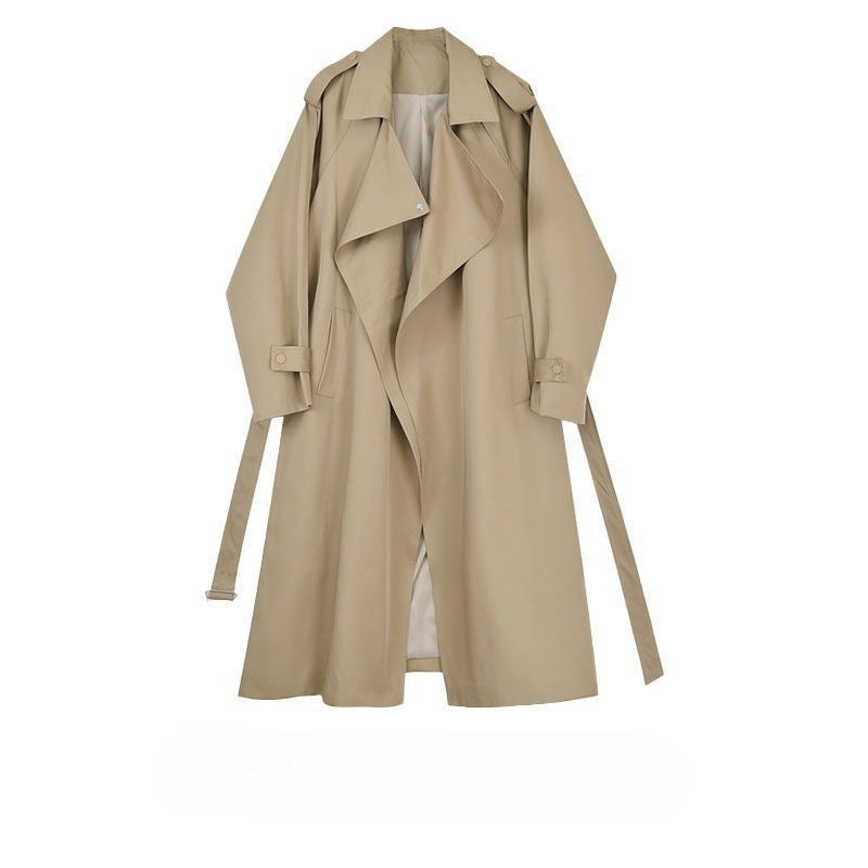 Maeve Women's Trench Coat - Belted Autumn-Weight