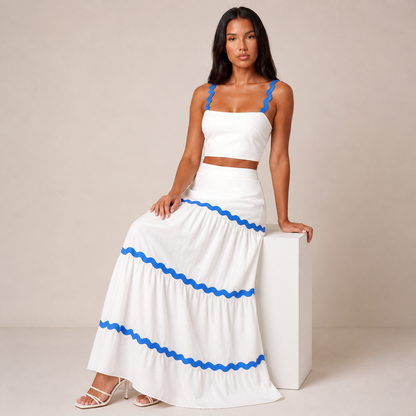 White seated