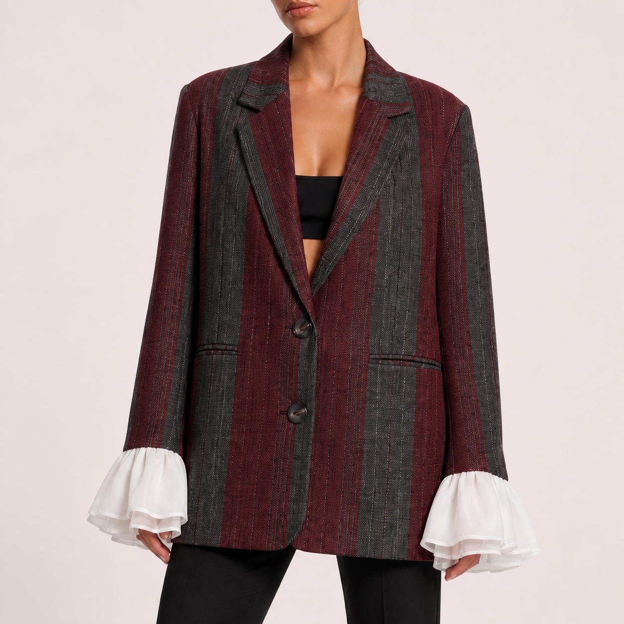 Burgundy detail