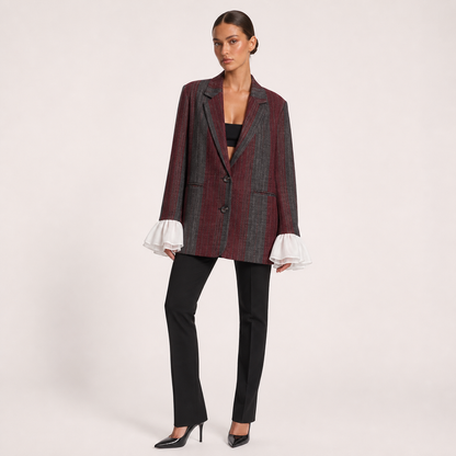 Burgundy front
