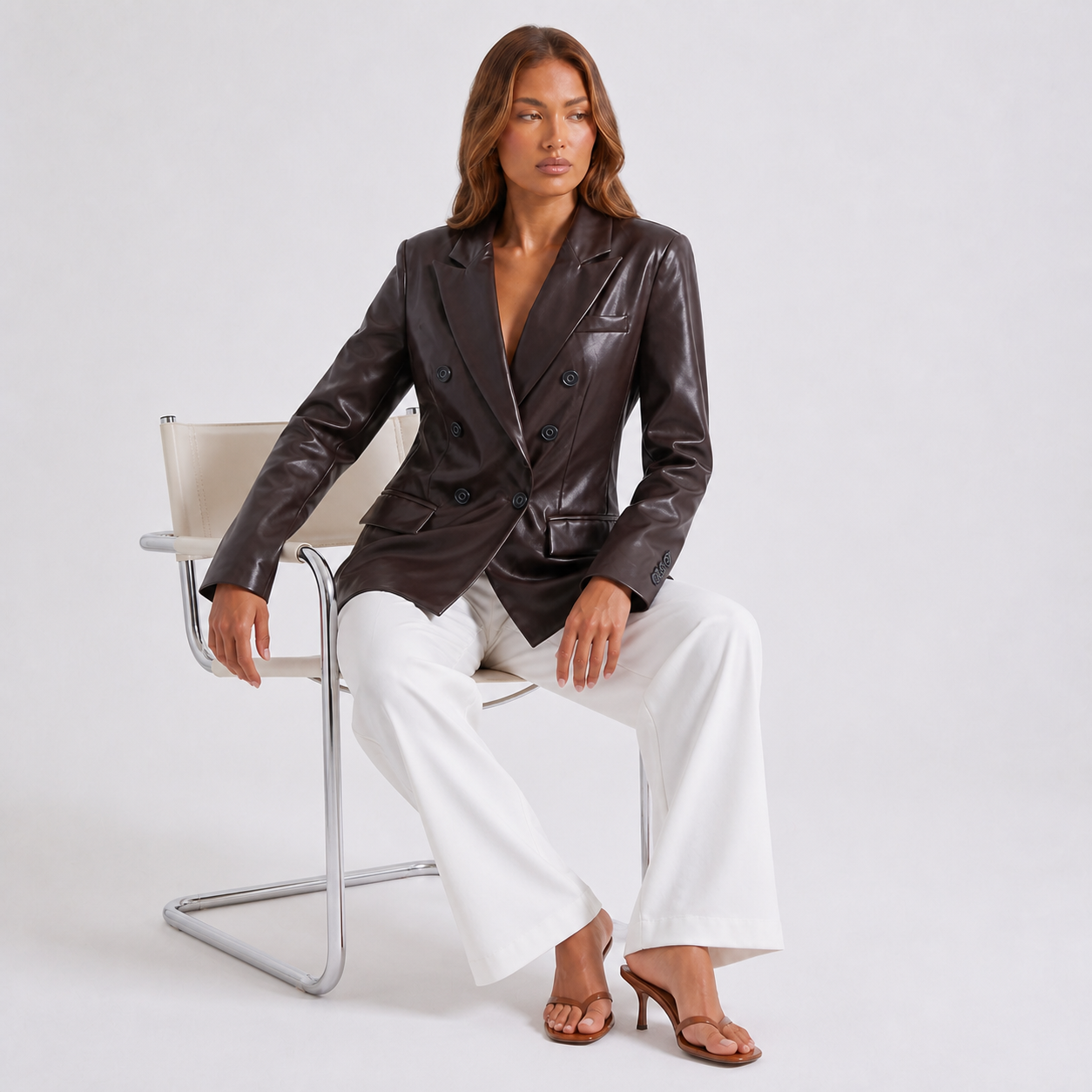 Dark Brown seated