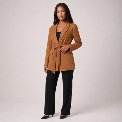 Dark Brown three-quarter