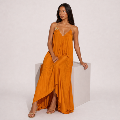 Orange seated