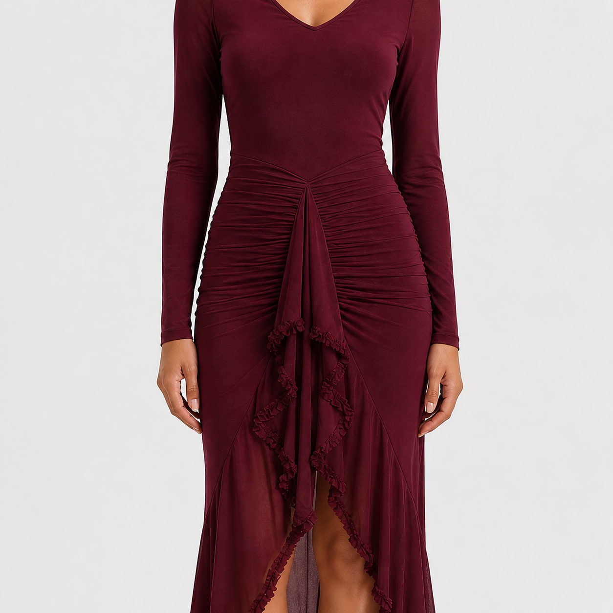 Wine Red detail