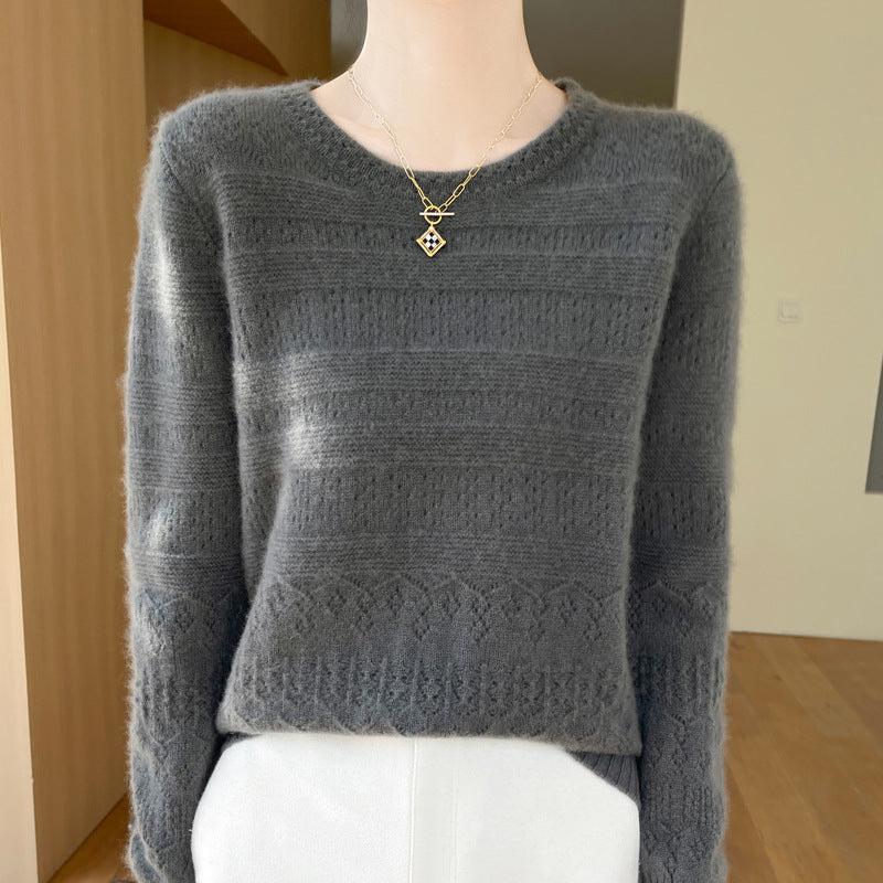 Maeve Women's Knitted Jumper - Wool-Blend Relaxed-Fit