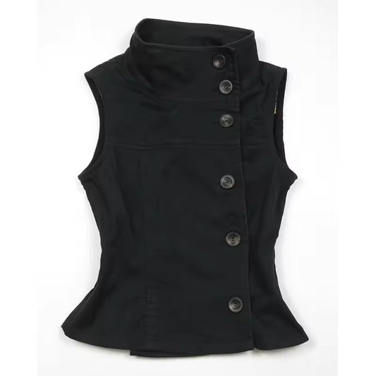 Maeve Women's Coat - High-Neck Vintage, Black