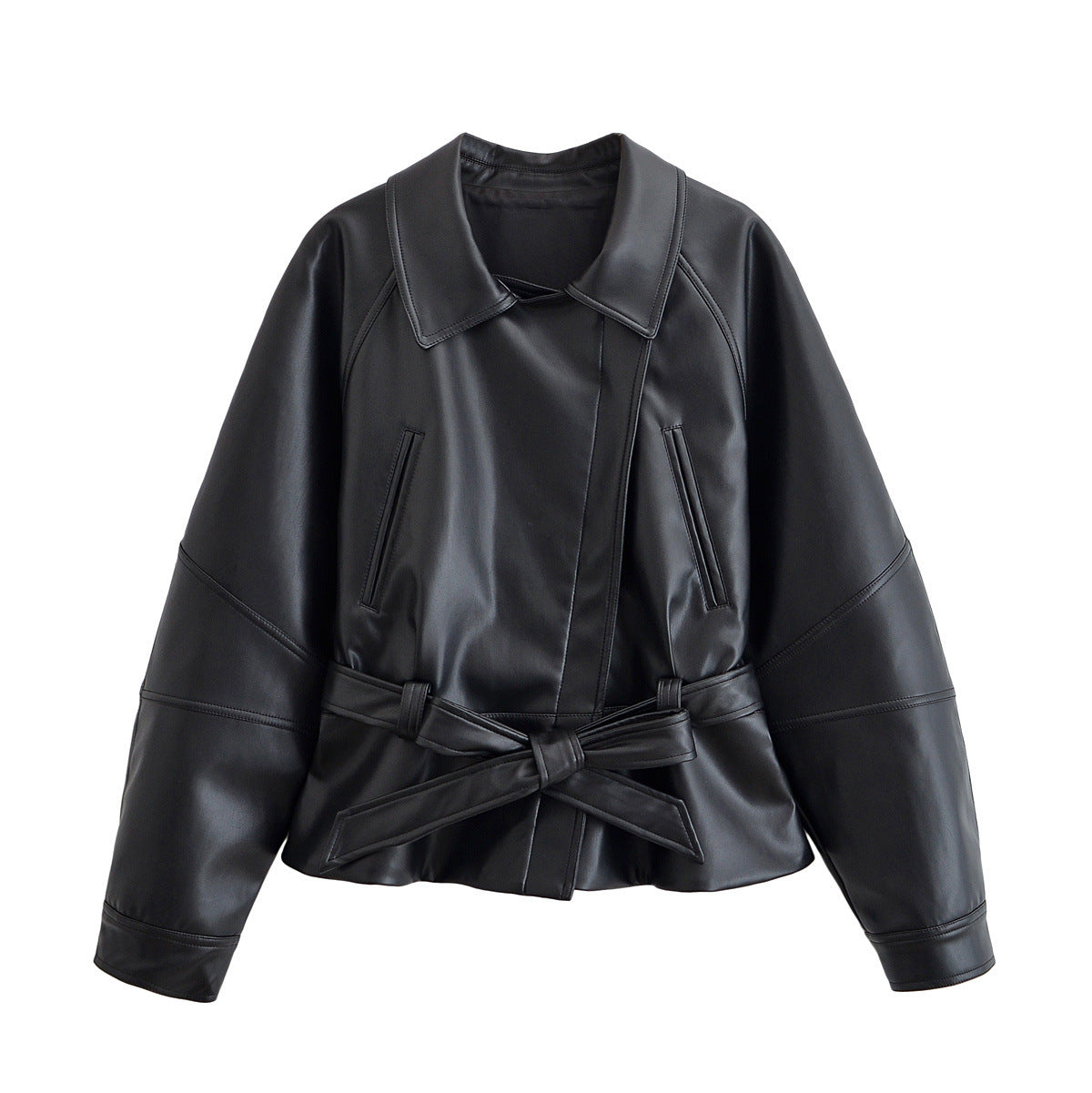 Maeve Women's Trench Coat - Lapel Relaxed-Fit