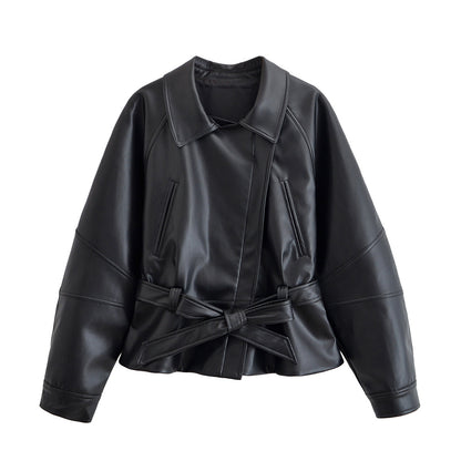Maeve Women's Trench Coat - Lapel Relaxed-Fit
