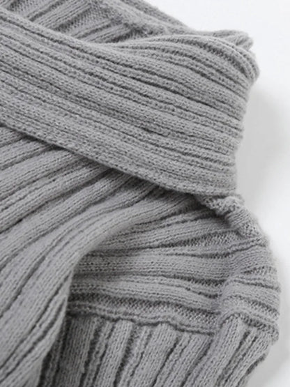 Maeve Women's Knitted Jumper - Straight-Shoulder Irregular Hem
