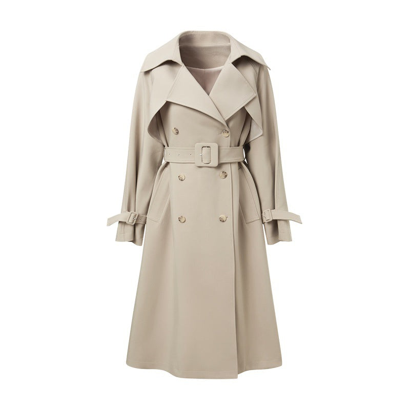 Maeve Women's Trench Coat - Long-Sleeve Autumn-Weight