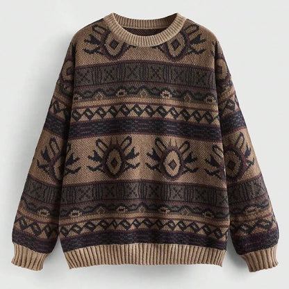 Maeve Women's Knitted Jumper - Acrylic-Knit Relaxed-Fit