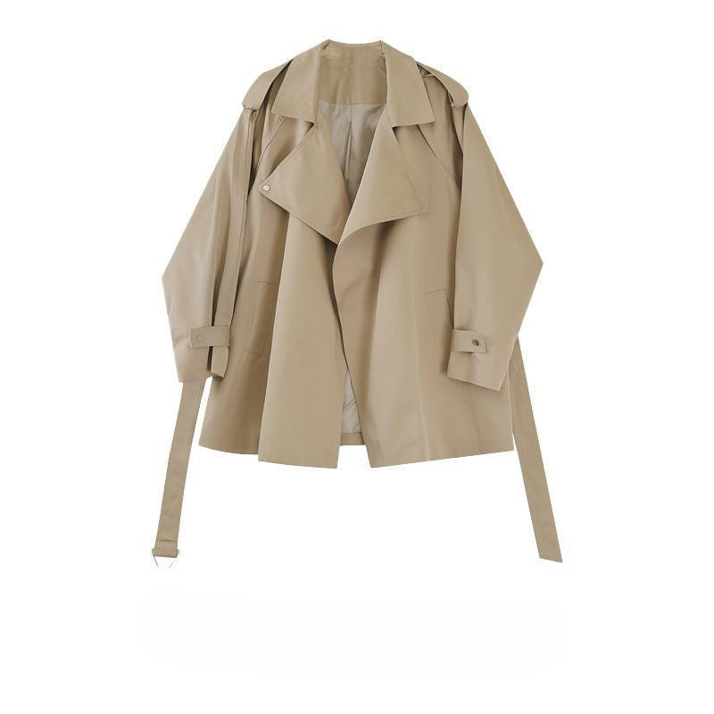 Maeve Women's Trench Coat - Belted Autumn-Weight