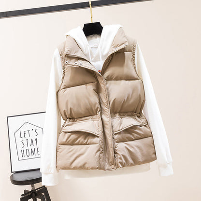 Maeve Women's Jacket - Zip-Up Sleeveless Cotton Relaxed-Fit