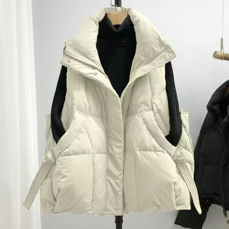 Maeve Women's Coat - Zip-Up High-Neck