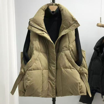 Maeve Women's Coat - Zip-Up High-Neck