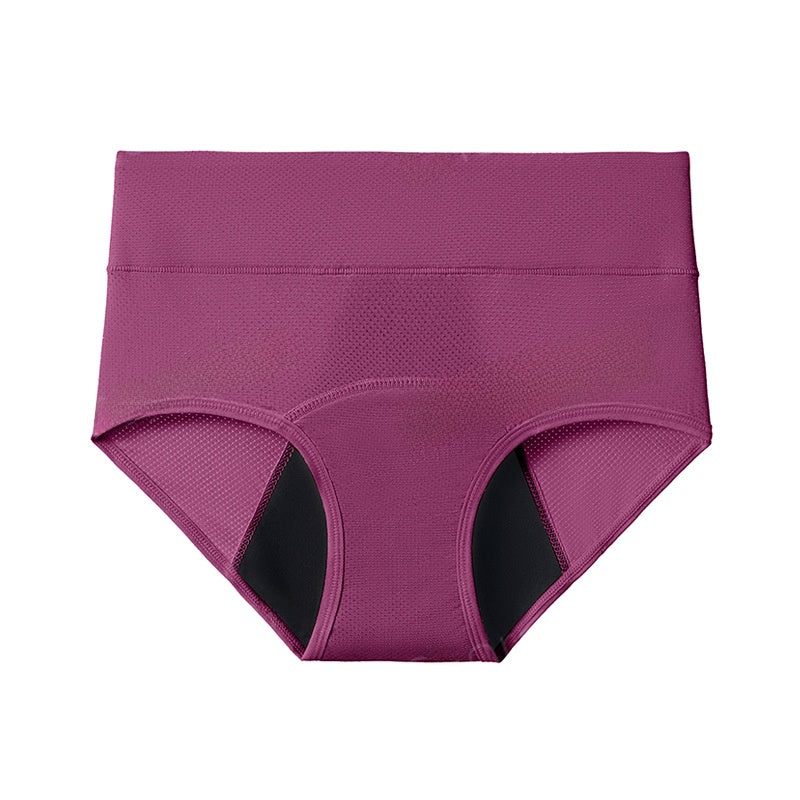 Period Underwear Women Leak Proof High Waist Briefs, 4-Layer Absorbent, Multipack