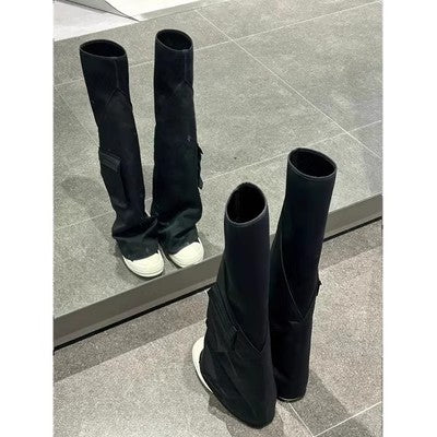 Maeve & Co Women's Over The Knee Boots - Pockets