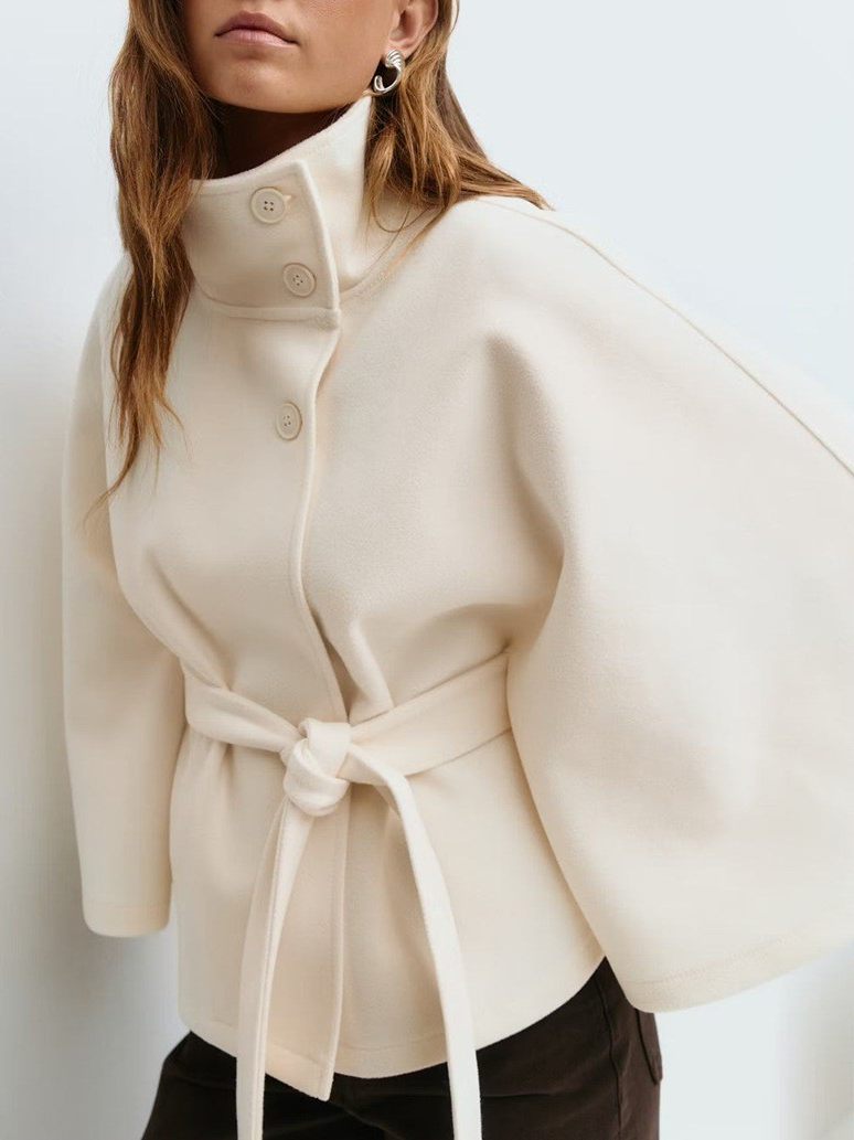 Maeve Women's Trench Coat - Cape Autumn-Weight