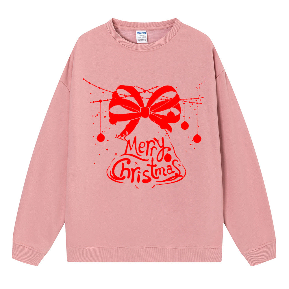 Maeve & Co Women's Christmas Jumper - Bow Merry Christmas Print Sweatshirt