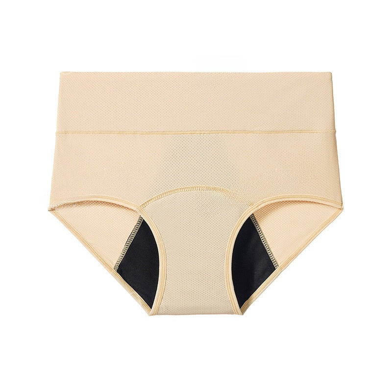 Period Underwear Women Leak Proof High Waist Briefs, 4-Layer Absorbent, Multipack