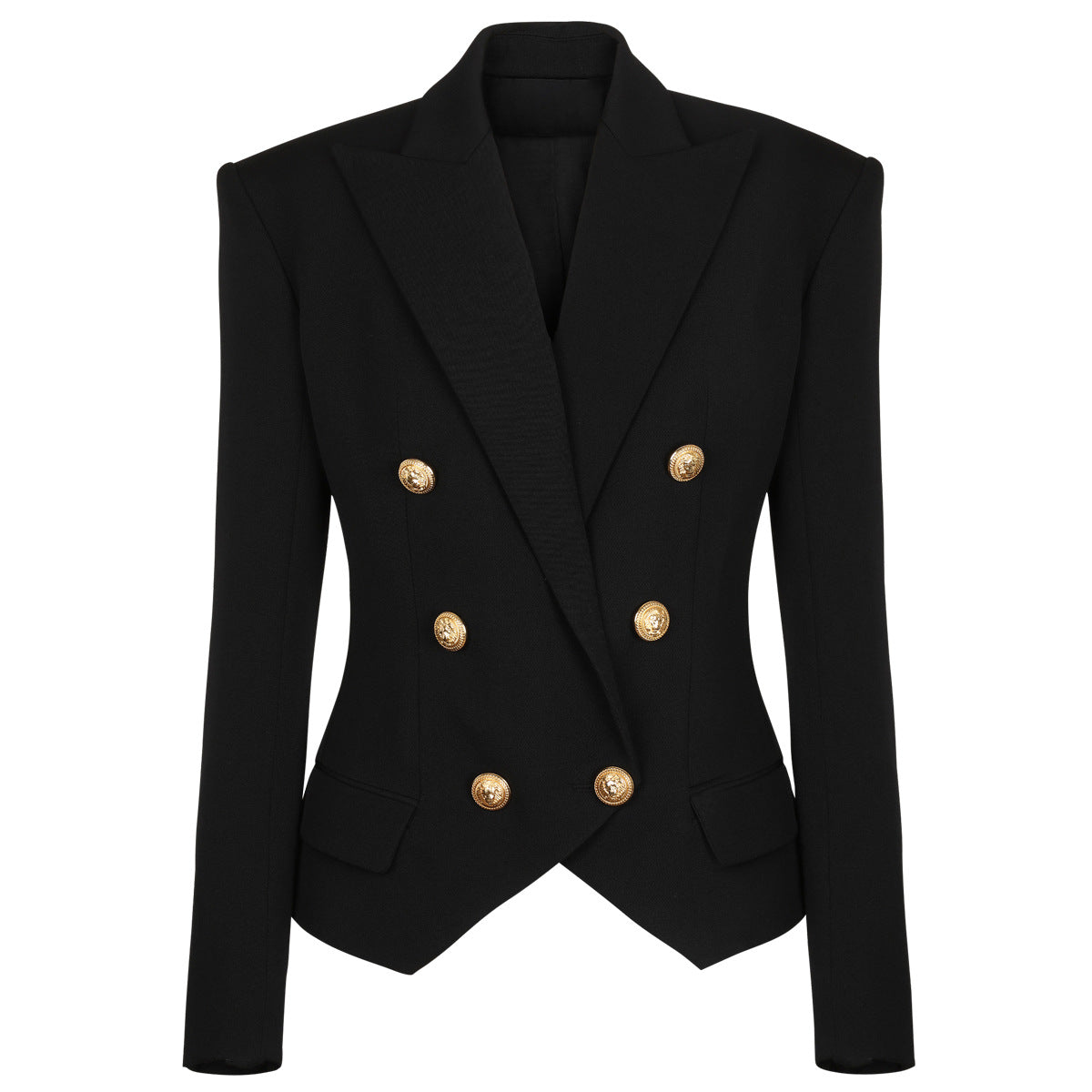 Maeve Women's Blazer - Tailored Double-Breasted Long-Sleeve Autumn-Weight