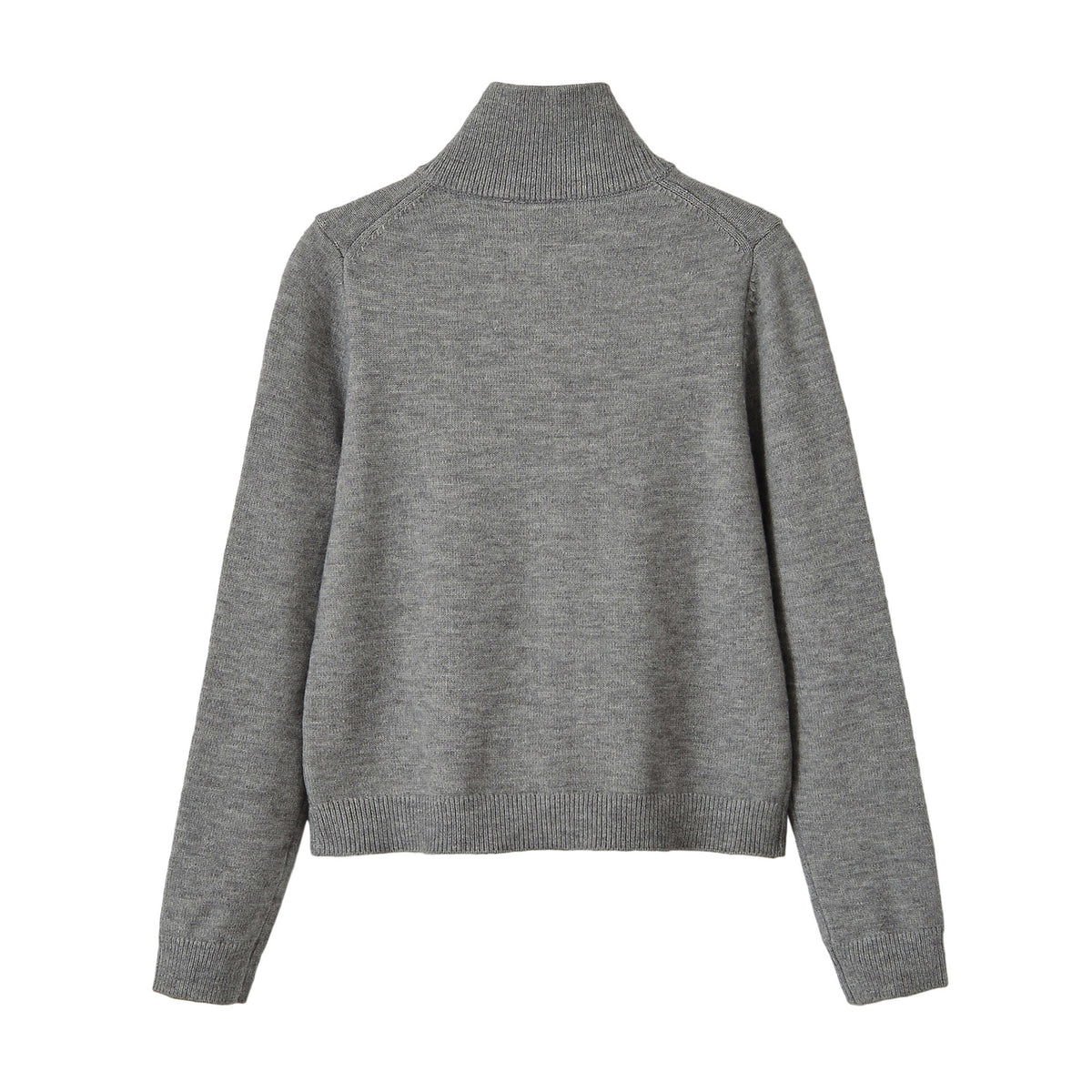 Maeve & Co Women's Zip-Up Cardigan - Collared Knit Zip Jacket, Long Sleeve