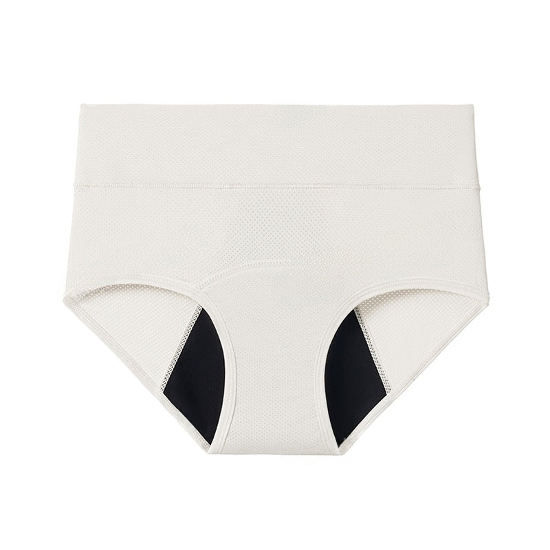 Period Underwear Women Leak Proof High Waist Briefs, 4-Layer Absorbent, Multipack