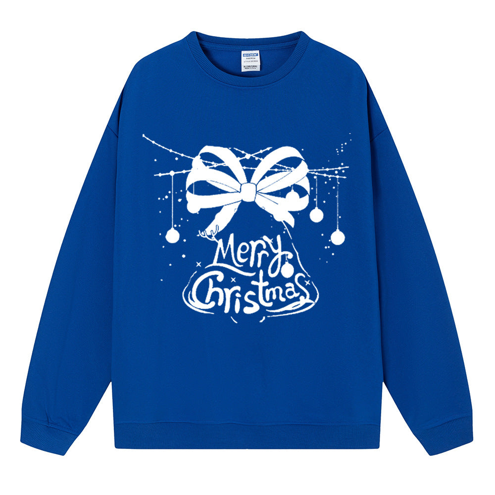 Maeve & Co Women's Christmas Jumper - Bow Merry Christmas Print Sweatshirt