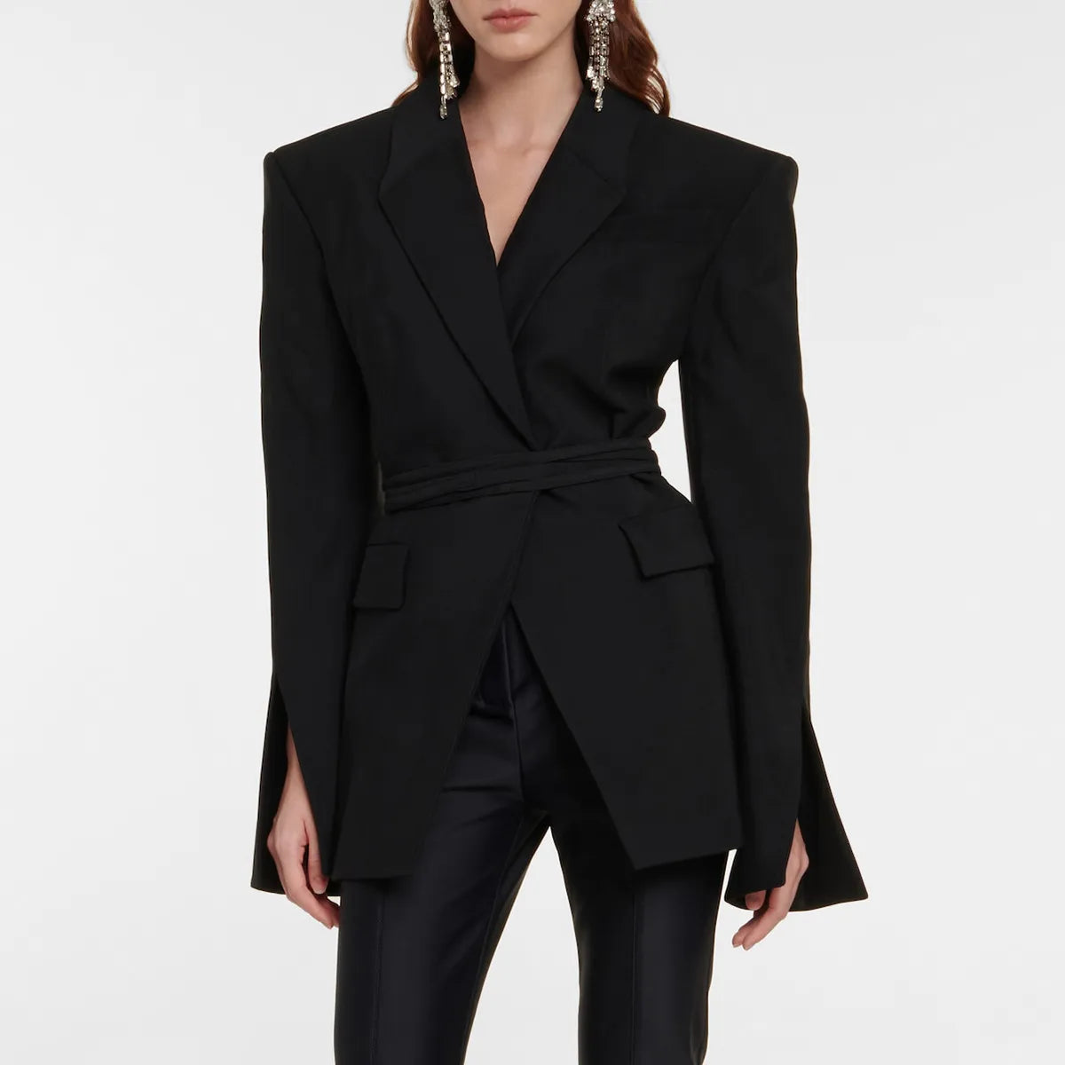 Maeve Women's Blazer - black, front