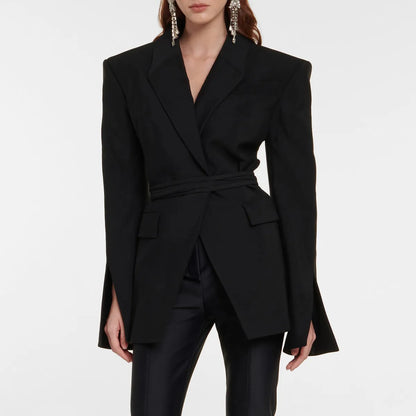 Maeve Women's Blazer - black, front
