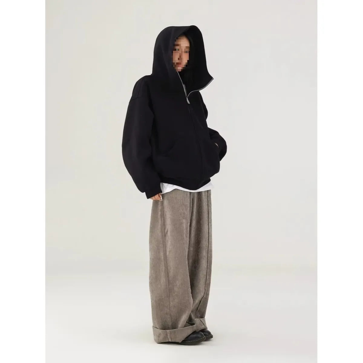 Maeve Women's Hoodie - black, front