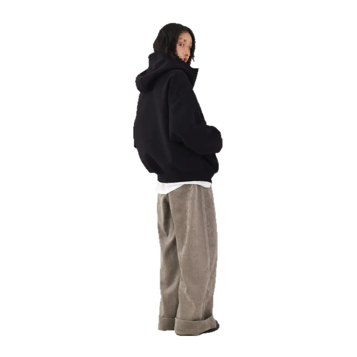 Maeve Women's Hoodie - black, back