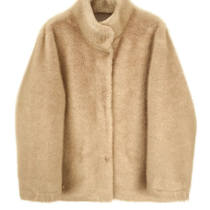Maeve Women's Coat - camel, flat