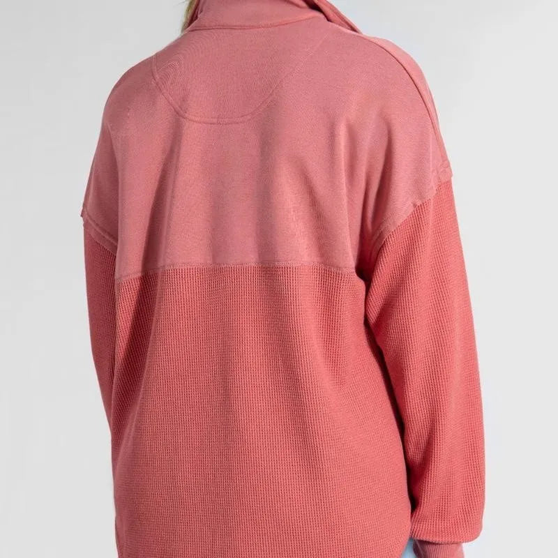 Maeve Women's Hoodie - pink, flat