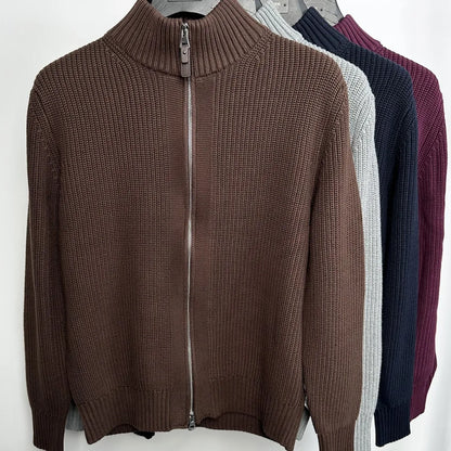 Maeve Women's Knitted Jumper - brown, flat