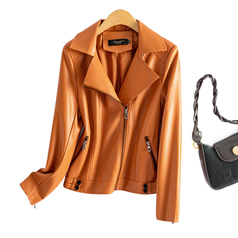 Maeve Women's Leather Jacket - Autumn-Weight