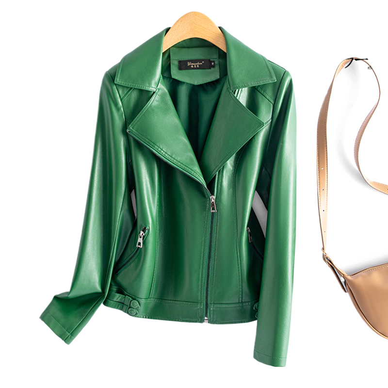 Maeve Women's Leather Jacket - Autumn-Weight