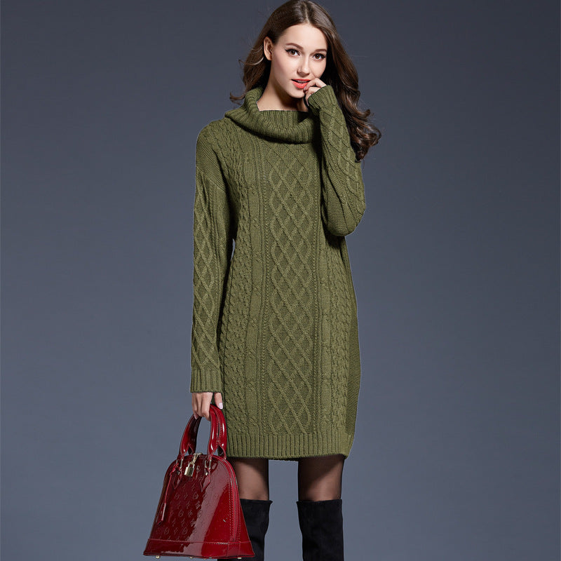 Maeve Women's Jumper Dress - Longline Acrylic-Knit