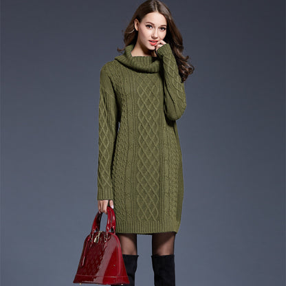 Maeve Women's Jumper Dress - Longline Acrylic-Knit