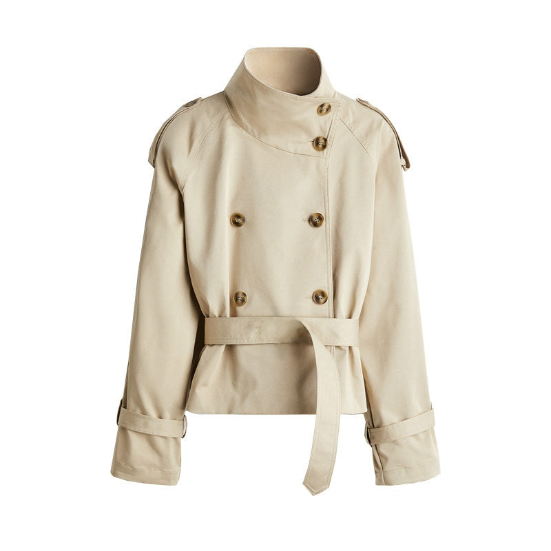 Maeve Women's Trench Coat - Belted Autumn-Weight