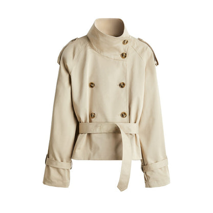 Maeve Women's Trench Coat - Belted Autumn-Weight
