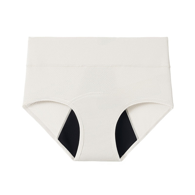 Period Underwear Women Leak Proof High Waist Briefs, 4-Layer Absorbent, Multipack