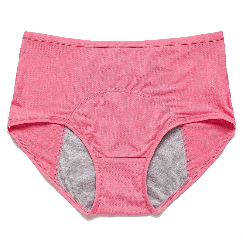 Period Underwear Women Leak Proof High Waist Briefs, Breathable Cotton, Absorbent