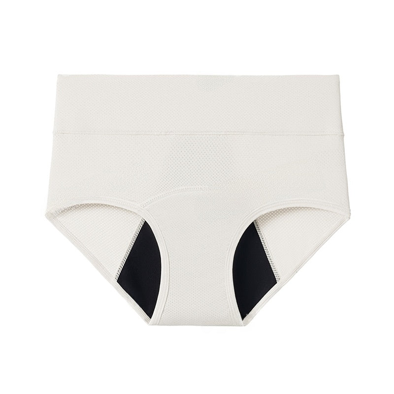 Period Underwear Women Leak Proof High Waist Briefs, 4-Layer Absorbent, Multipack