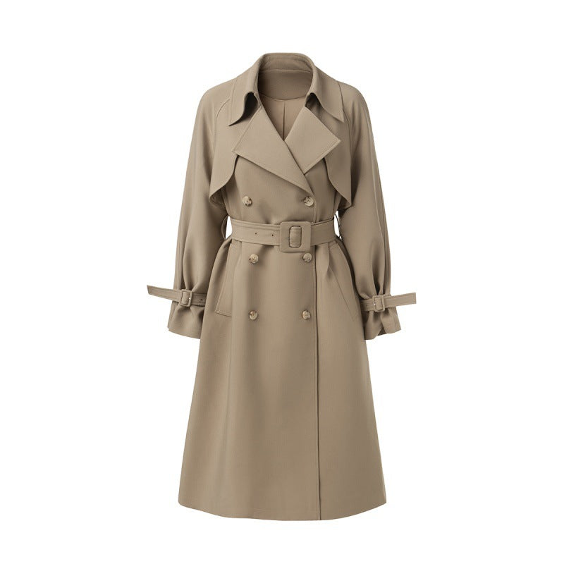 Maeve Women's Trench Coat - Long-Sleeve Autumn-Weight