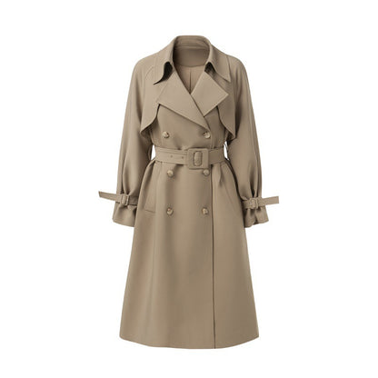 Maeve Women's Trench Coat - Long-Sleeve Autumn-Weight
